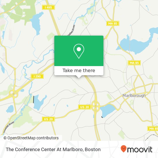 Mapa de The Conference Center At Marlboro