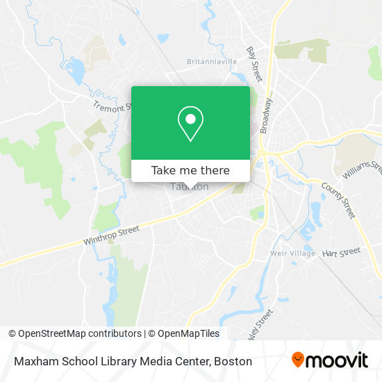 Mapa de Maxham School Library Media Center