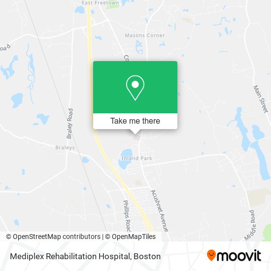 Mediplex Rehabilitation Hospital map