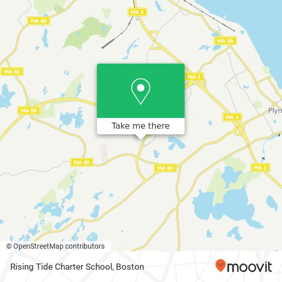 Rising Tide Charter School map