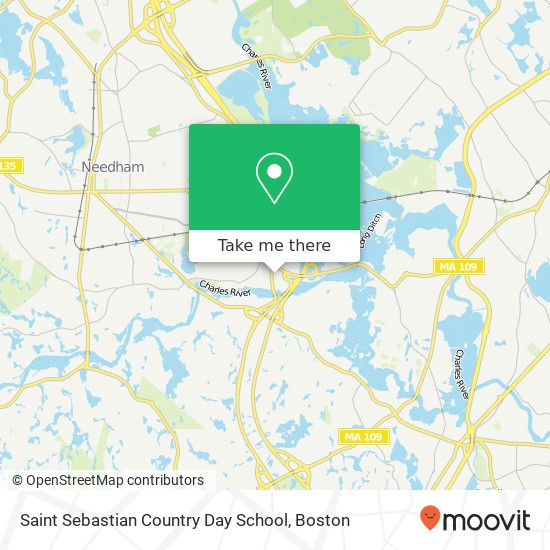 Saint Sebastian Country Day School map