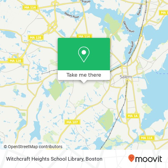 Mapa de Witchcraft Heights School Library