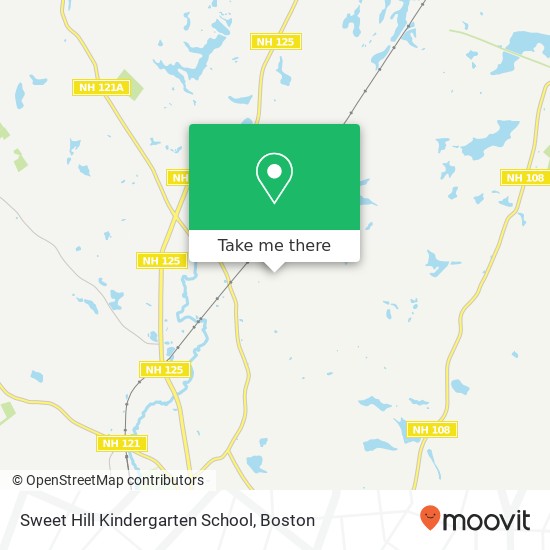 Mapa de Sweet Hill Kindergarten School