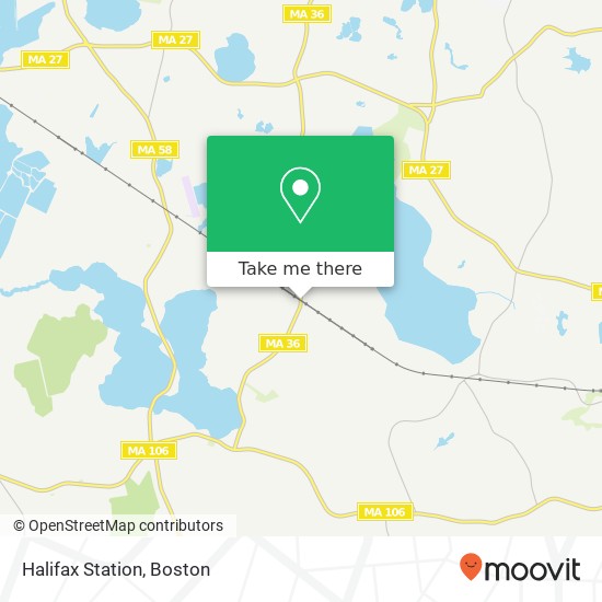 Halifax Station map