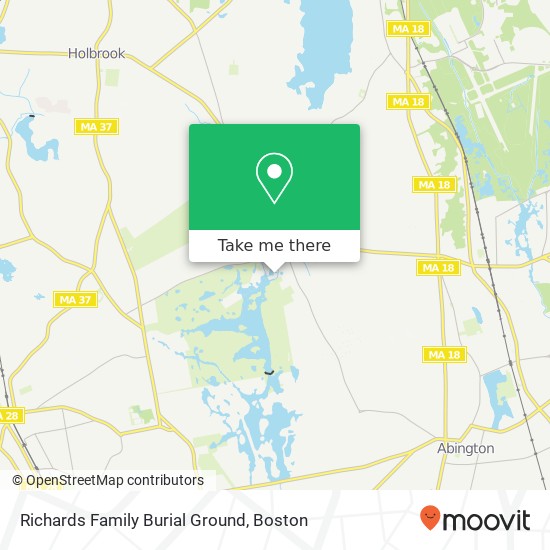 Richards Family Burial Ground map