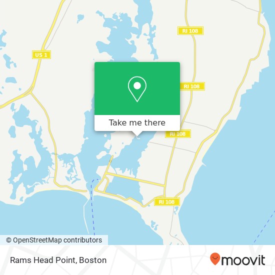Mapa de Rams Head Point