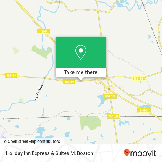 Mapa de Holiday Inn Express & Suites M