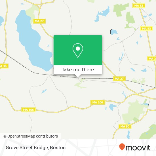 Mapa de Grove Street Bridge