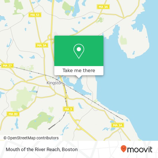 Mouth of the River Reach map