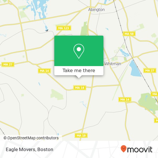 Eagle Movers map