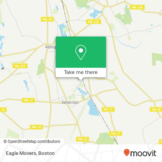 Eagle Movers map