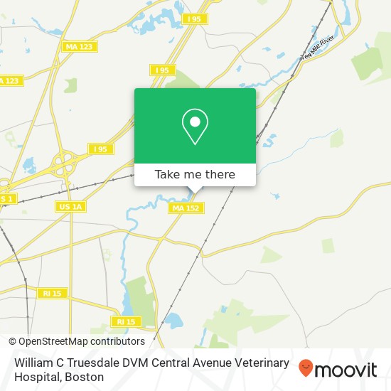 Mapa de William C Truesdale DVM Central Avenue Veterinary Hospital