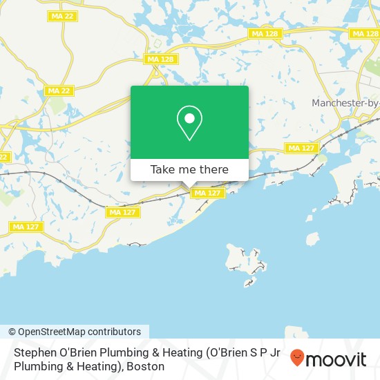 Stephen O'Brien Plumbing & Heating (O'Brien S P Jr Plumbing & Heating) map