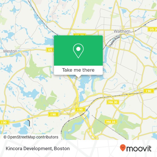 Kincora Development map