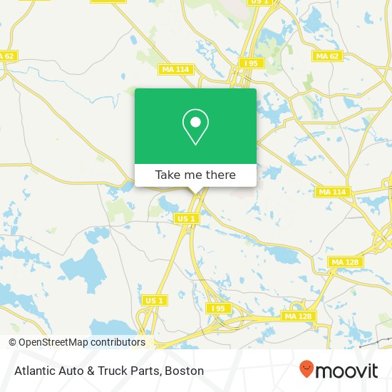 Atlantic Auto & Truck Parts map