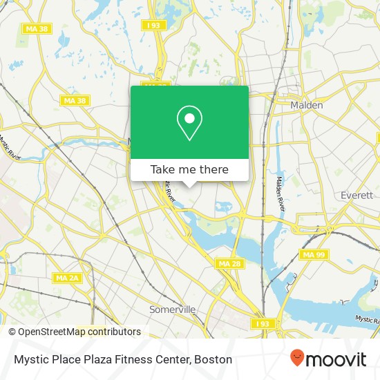 Mapa de Mystic Place Plaza Fitness Center