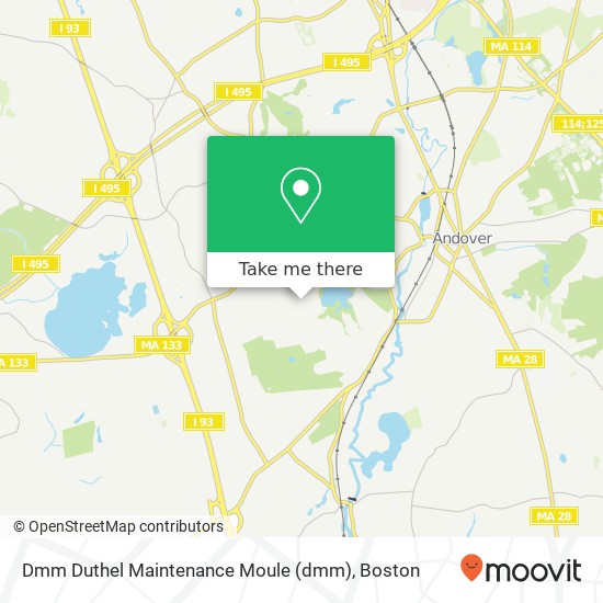 Mapa de Dmm Duthel Maintenance Moule (dmm)