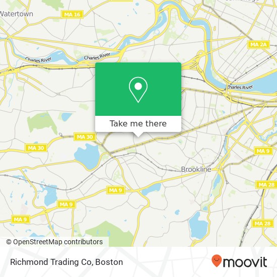 Mapa de Richmond Trading Co