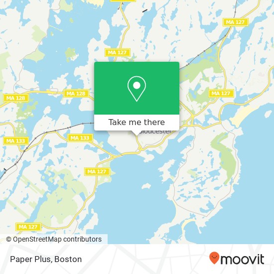 Paper Plus map