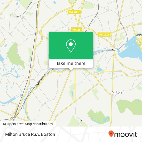 Milton Bruce RSA map