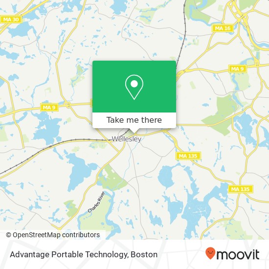 Mapa de Advantage Portable Technology