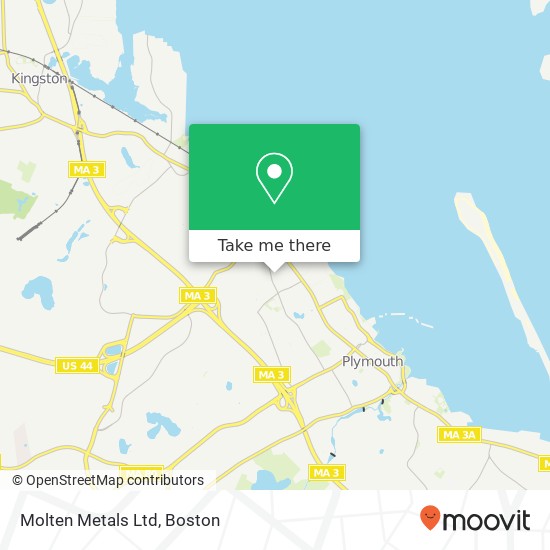 Molten Metals Ltd map