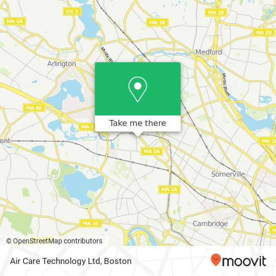 Mapa de Air Care Technology Ltd