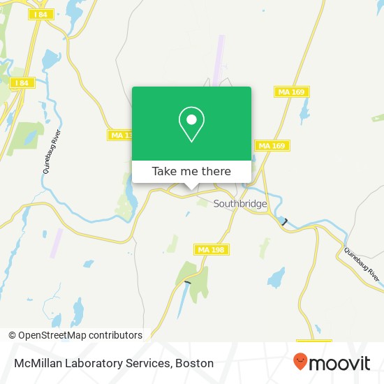 Mapa de McMillan Laboratory Services