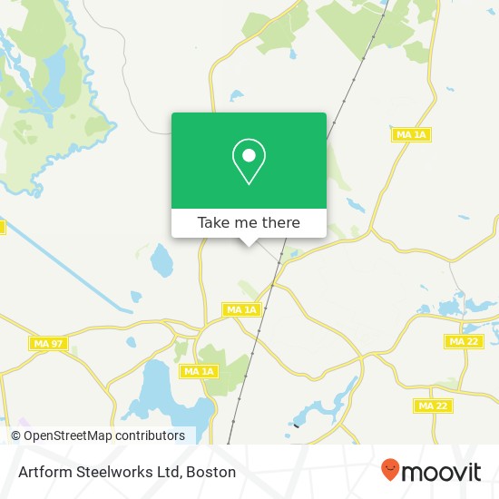 Mapa de Artform Steelworks Ltd