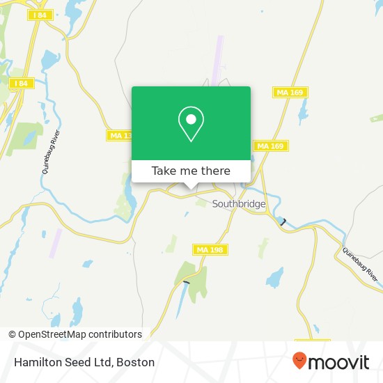 Hamilton Seed Ltd map