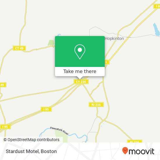 Mapa de Stardust Motel