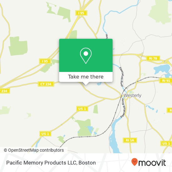 Pacific Memory Products LLC map