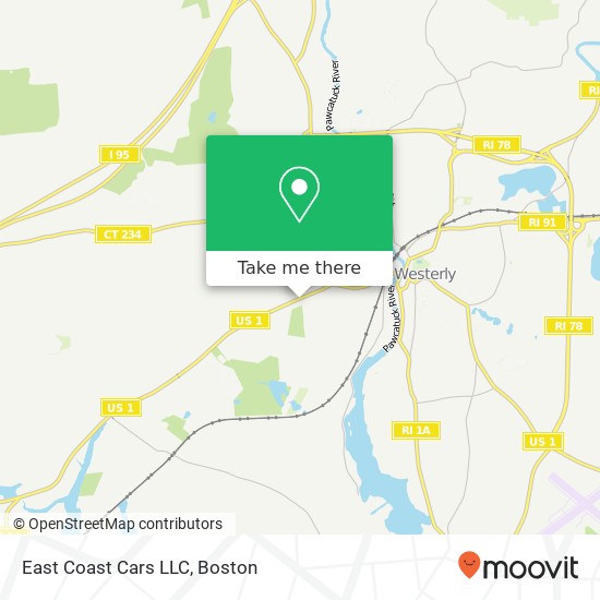 Mapa de East Coast Cars LLC