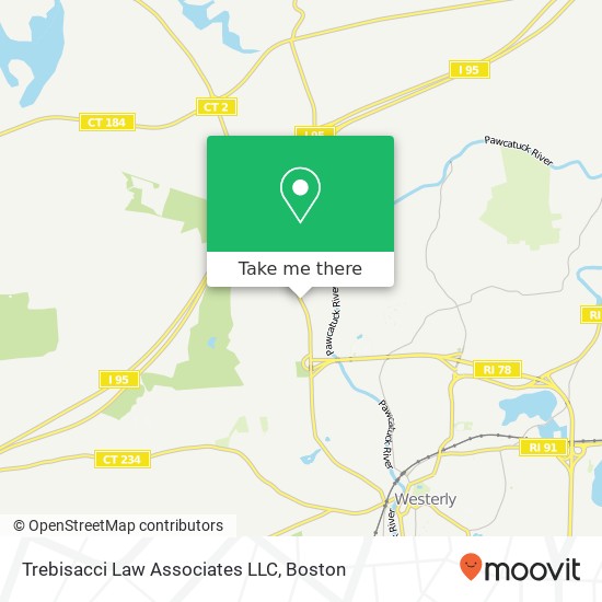 Mapa de Trebisacci Law Associates LLC