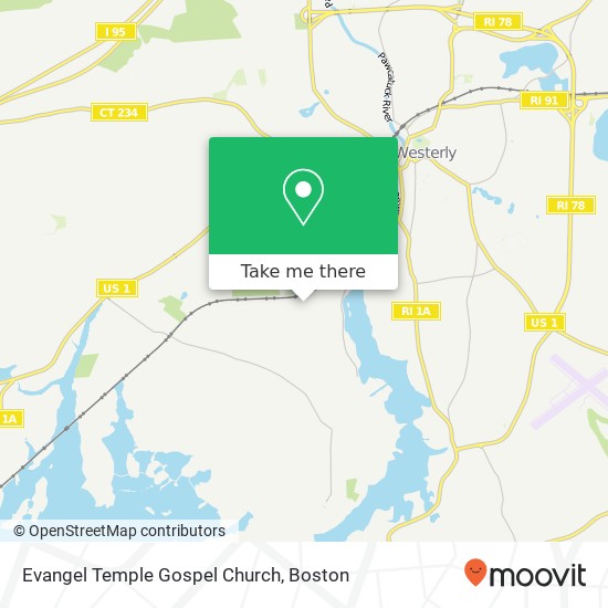 Mapa de Evangel Temple Gospel Church