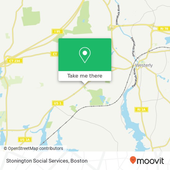 Stonington Social Services map