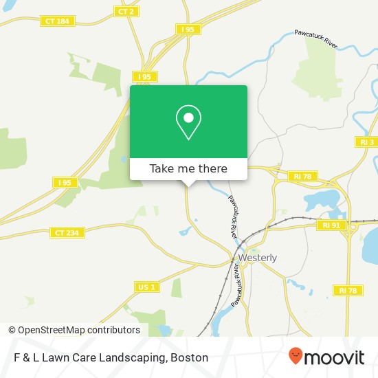 F & L Lawn Care Landscaping map