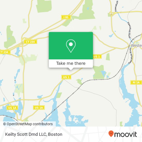 Keilty Scott Dmd LLC map