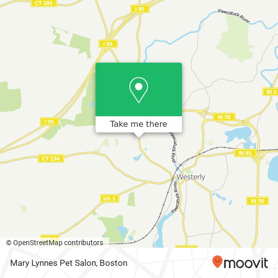 Mary Lynnes Pet Salon map