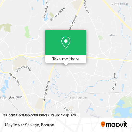 Mayflower Salvage map