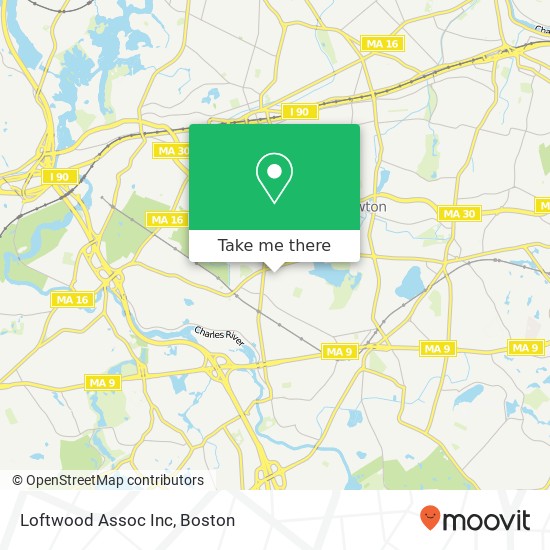 Mapa de Loftwood Assoc Inc