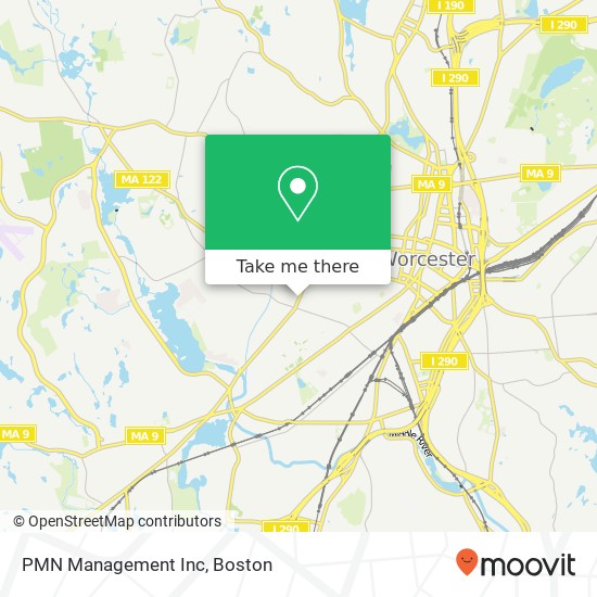 PMN Management Inc map