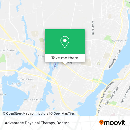 Advantage Physical Therapy map