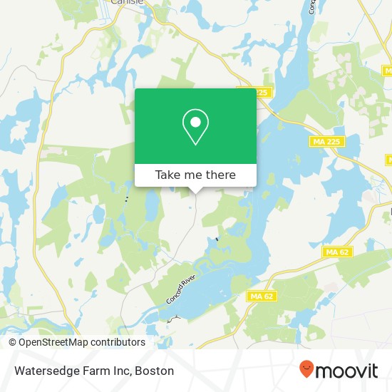 Mapa de Watersedge Farm Inc