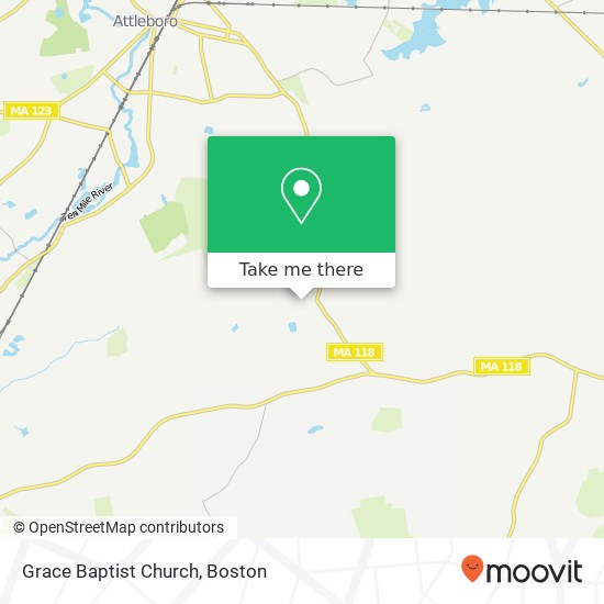 Mapa de Grace Baptist Church