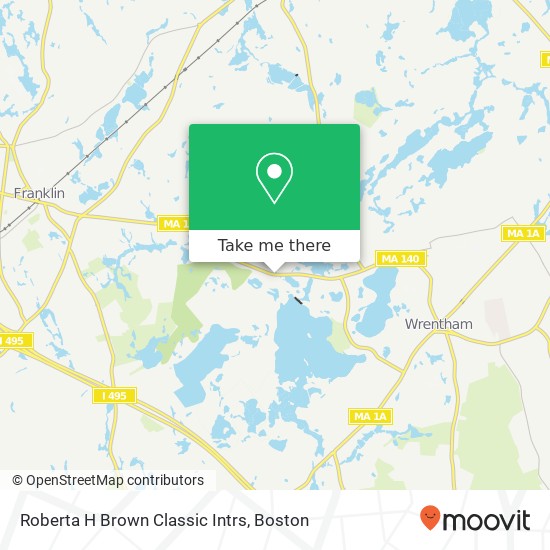 Mapa de Roberta H Brown Classic Intrs