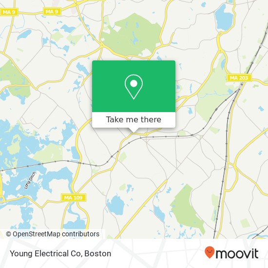 Young Electrical Co map
