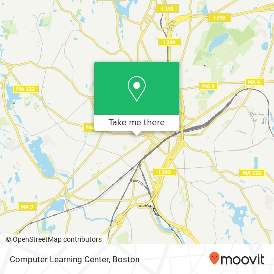 Computer Learning Center map