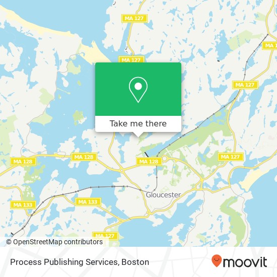 Mapa de Process Publishing Services