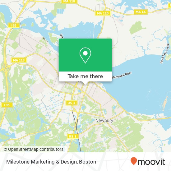 Milestone Marketing & Design map